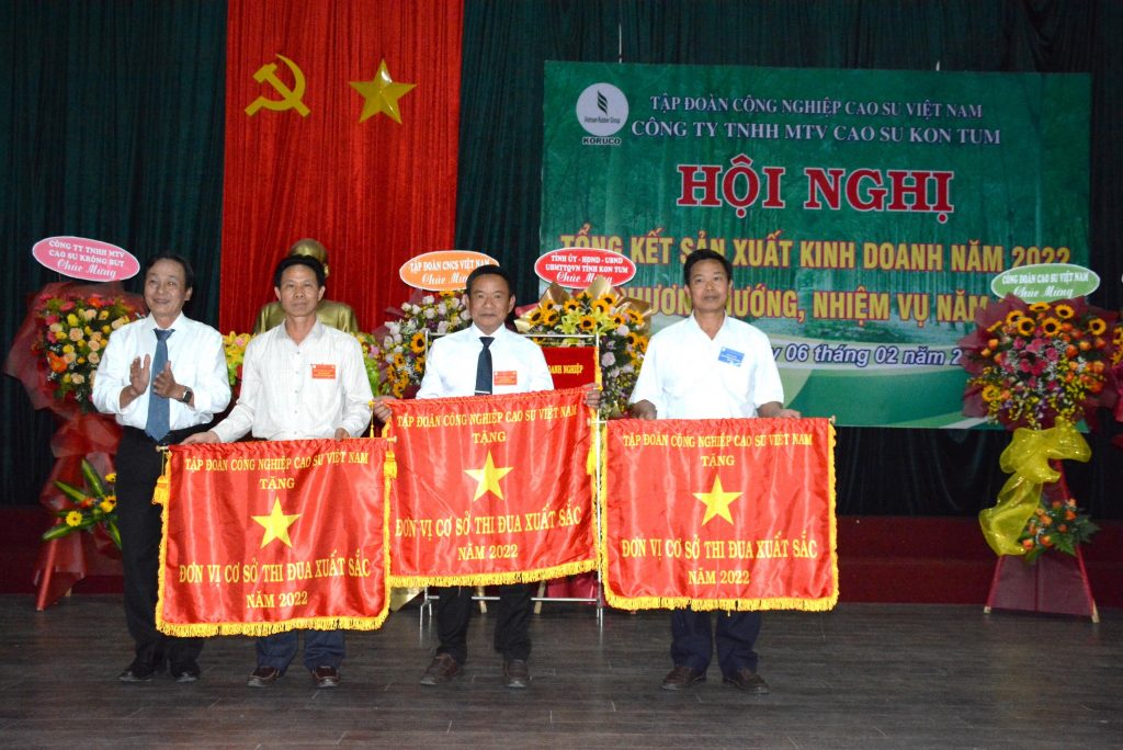 Cao su Kon Tum có 11 năm liên tiếp tham gia Câu lạc bộ 2 tấn của VRG